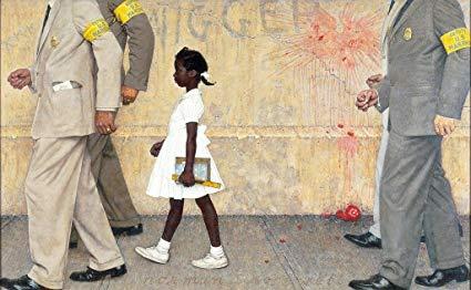 The problem we all live with norman rockwell